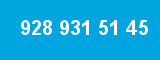 928 931 51 45 928 931 51 45